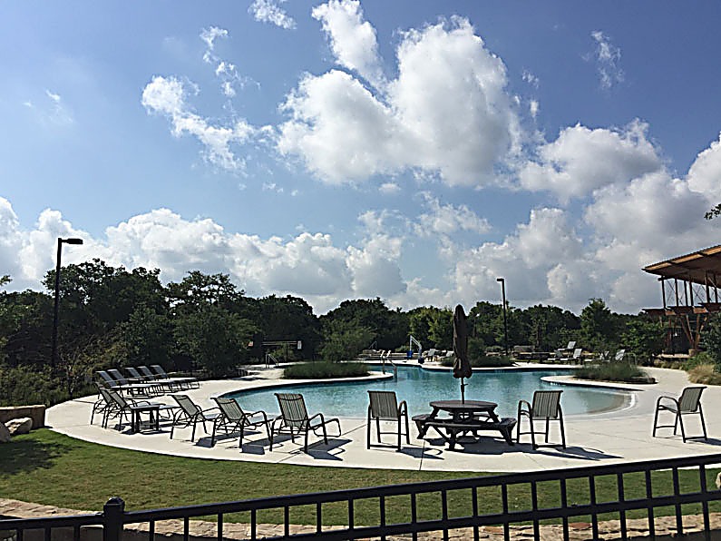 Community pool and amenity area