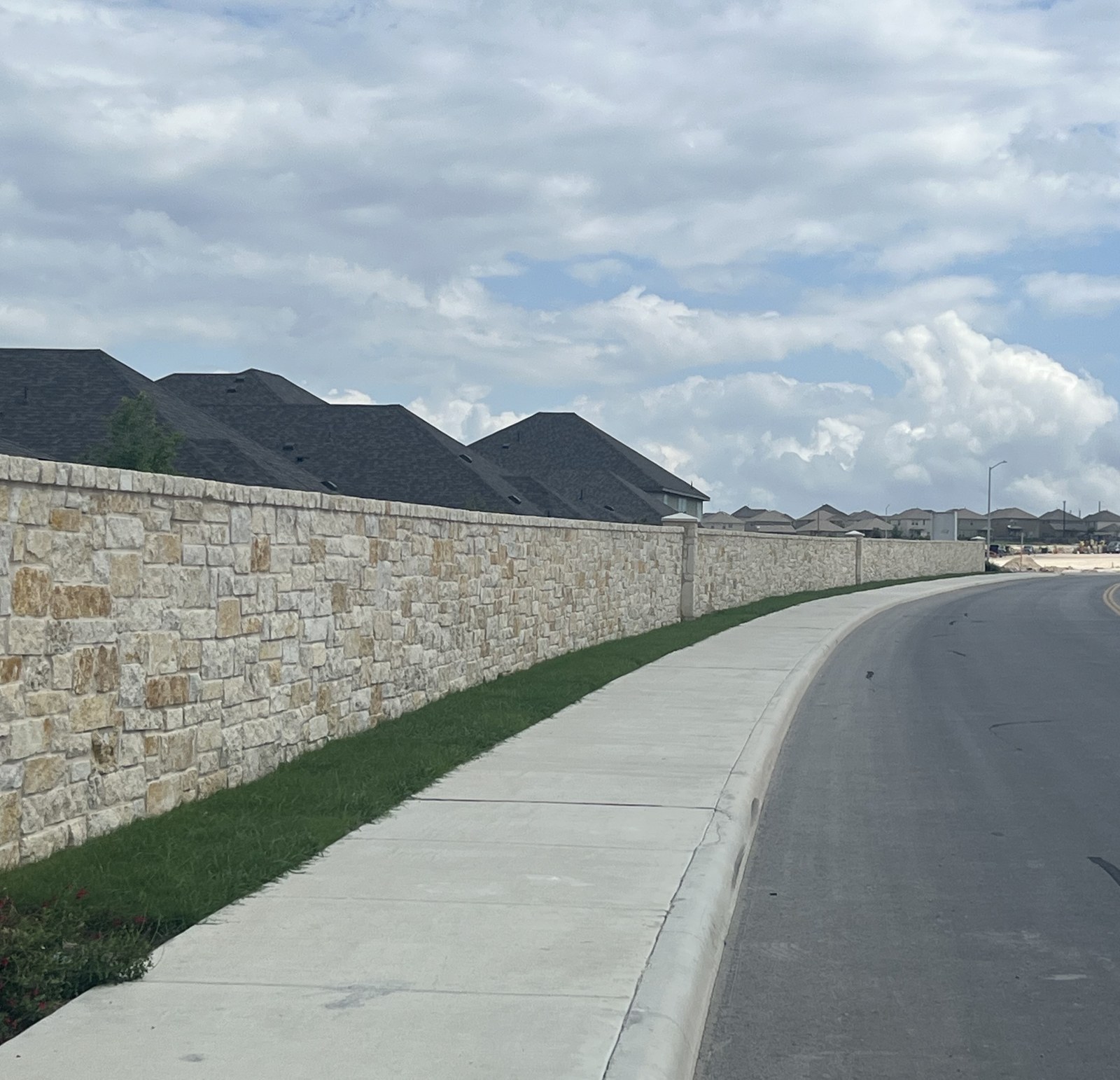 Residential screen wall