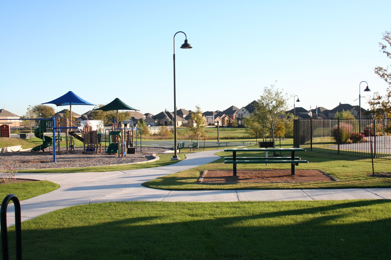 Amenity building and grounds